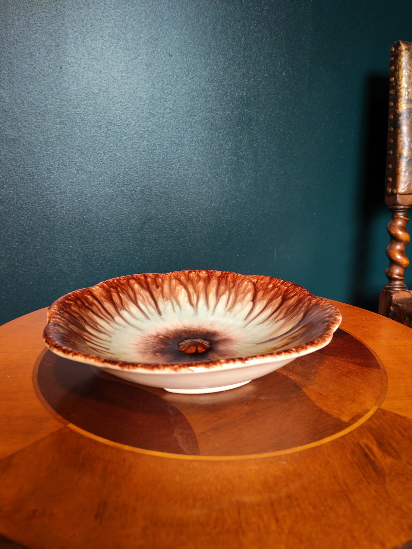 German ceramic serving bowl