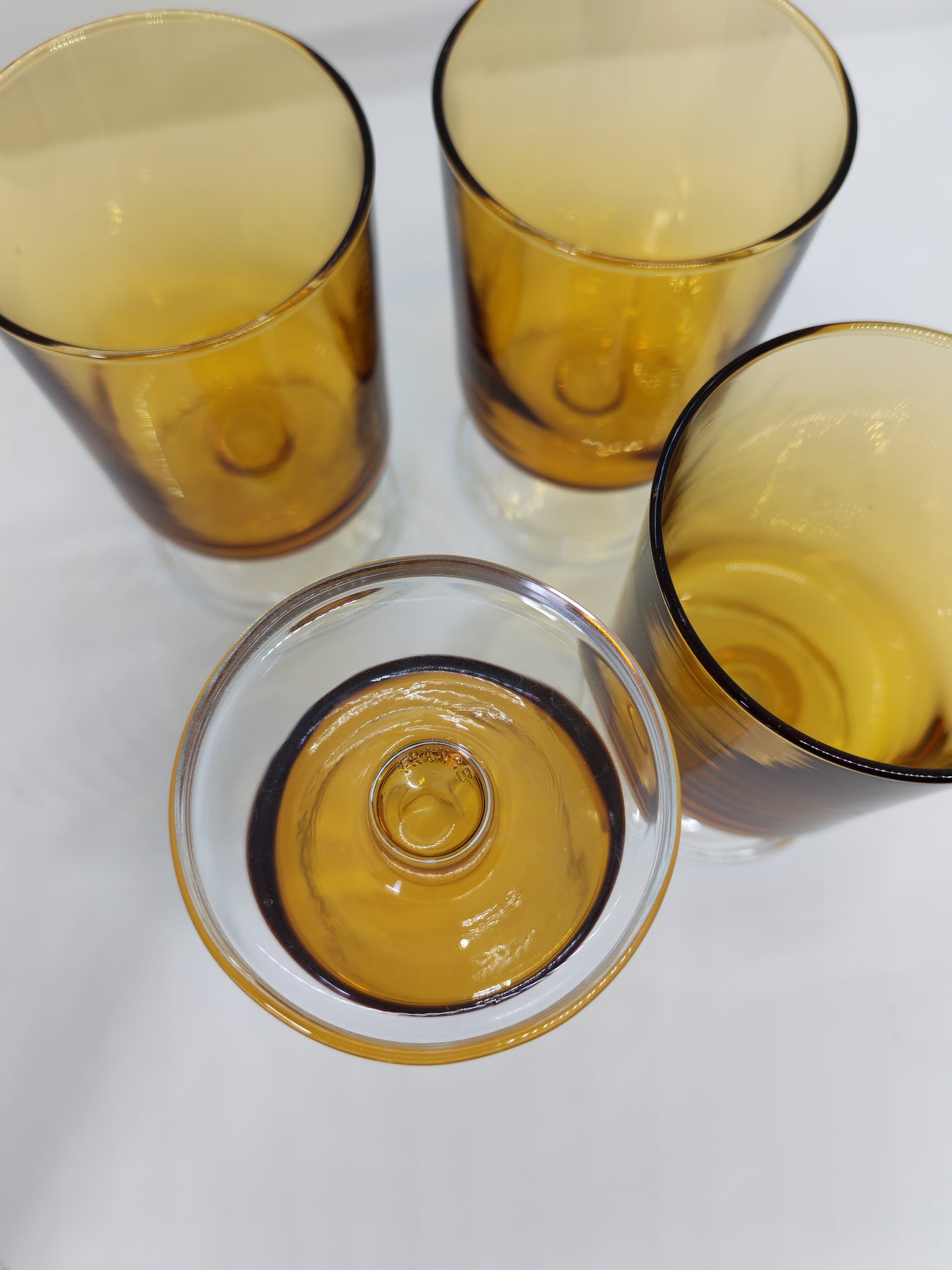 Luminarc Cavalier wine/drinking glasses (4 pcs), amber