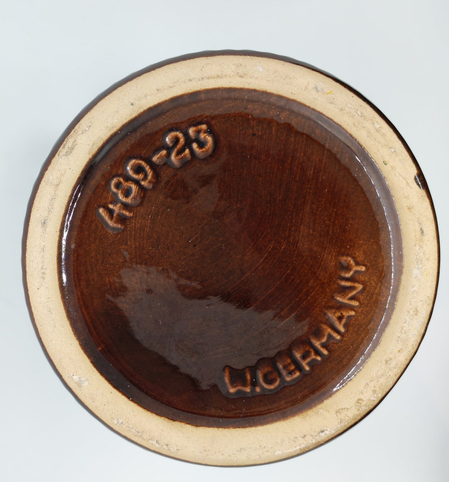 Keraaminen maljakko kahvalla, W.Germany 489-23