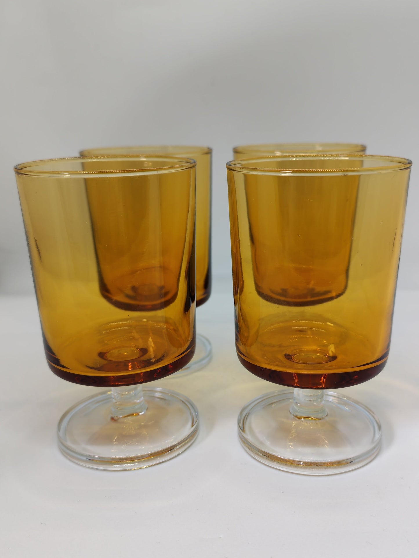 Luminarc Cavalier wine/drinking glasses (4 pcs), amber