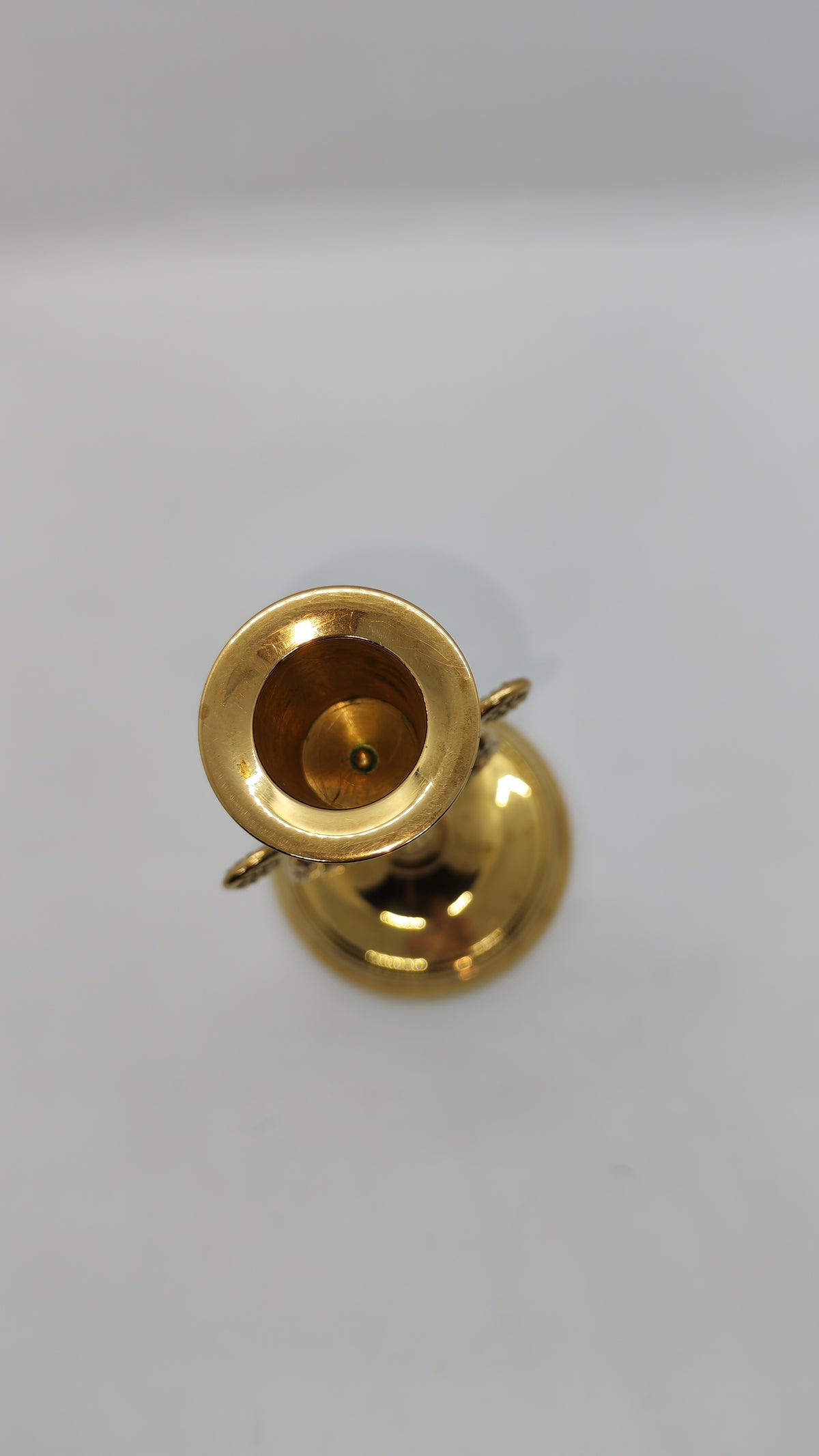 Skultuna brass candlestick 'Lyra'