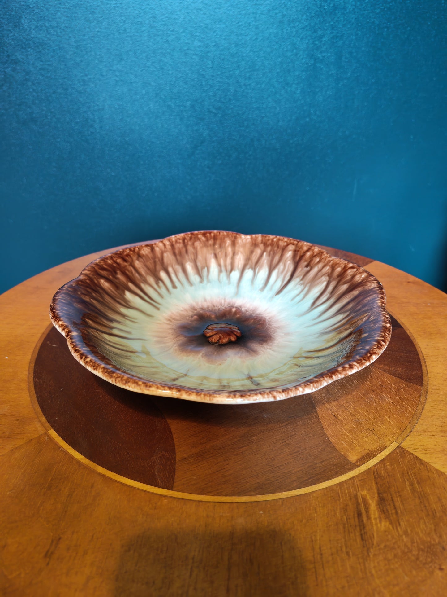 German ceramic serving bowl