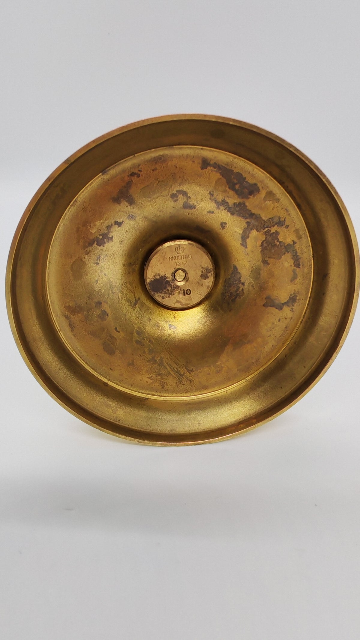 Skultuna brass candlestick 'Lyra'